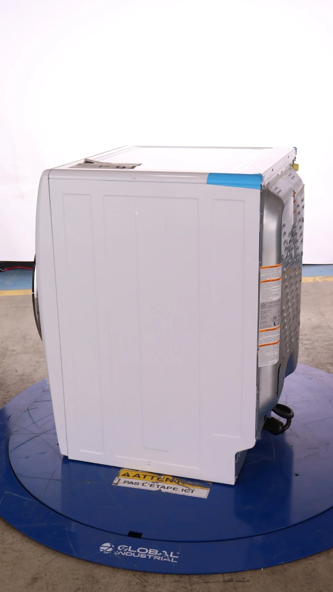 8.0 Cu Ft Electric Front Load Dryer L568