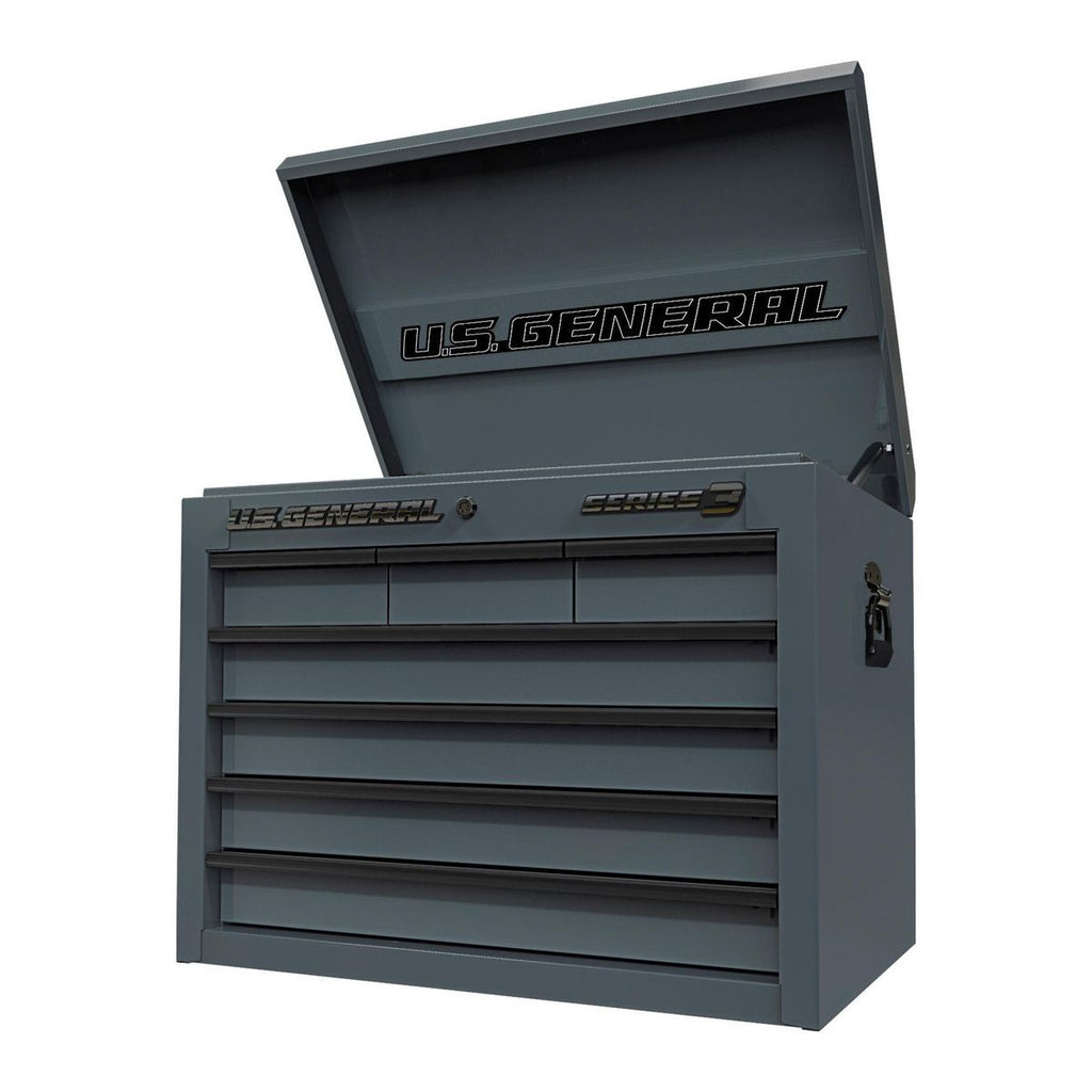 27 in. x 22 in. Slate Gray Top Chest O563