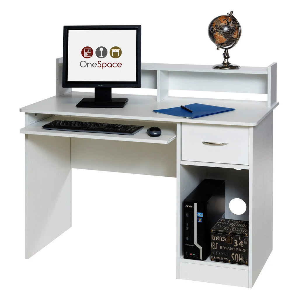 Computer Desk Hutch with Pull-Out Keyboard Z13259