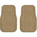 Waterhog Car Mats with Traction Pattern Medium Camel Set of 4 O2440