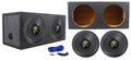 8000 Watt Car Subwoofers + Sealed Box Enclosure O220496