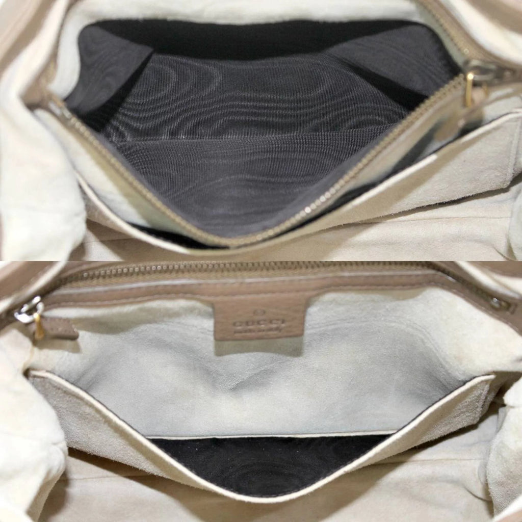 Pre-Owned Leather Shoulder Bag U63169