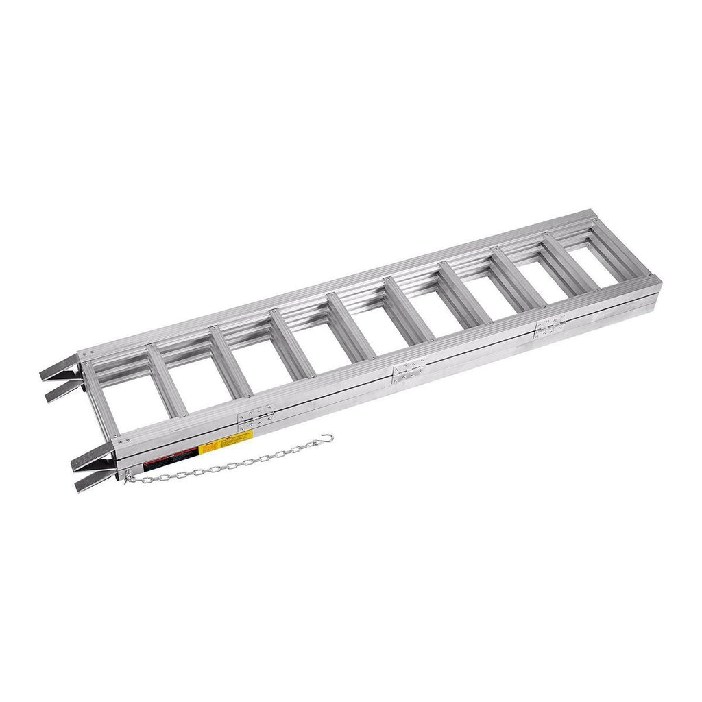 1500 lb. Capacity 45 in. x 69 in. Tri-Fold Aluminum Loading Ramp F982