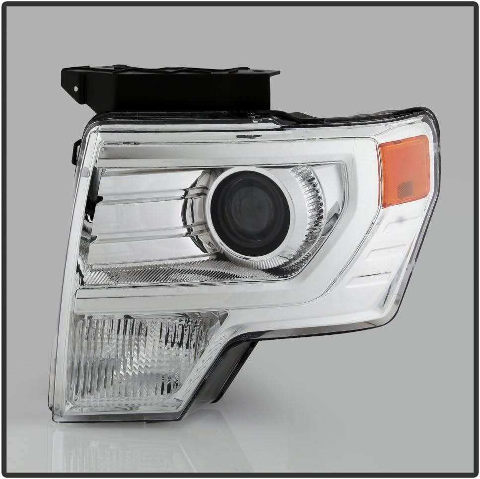 Chrome Housing Projector Headlights Driver + Passenger Side B459