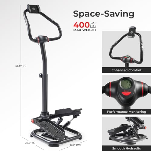 2-in-1 Stepper with Resistance Bands O90155
