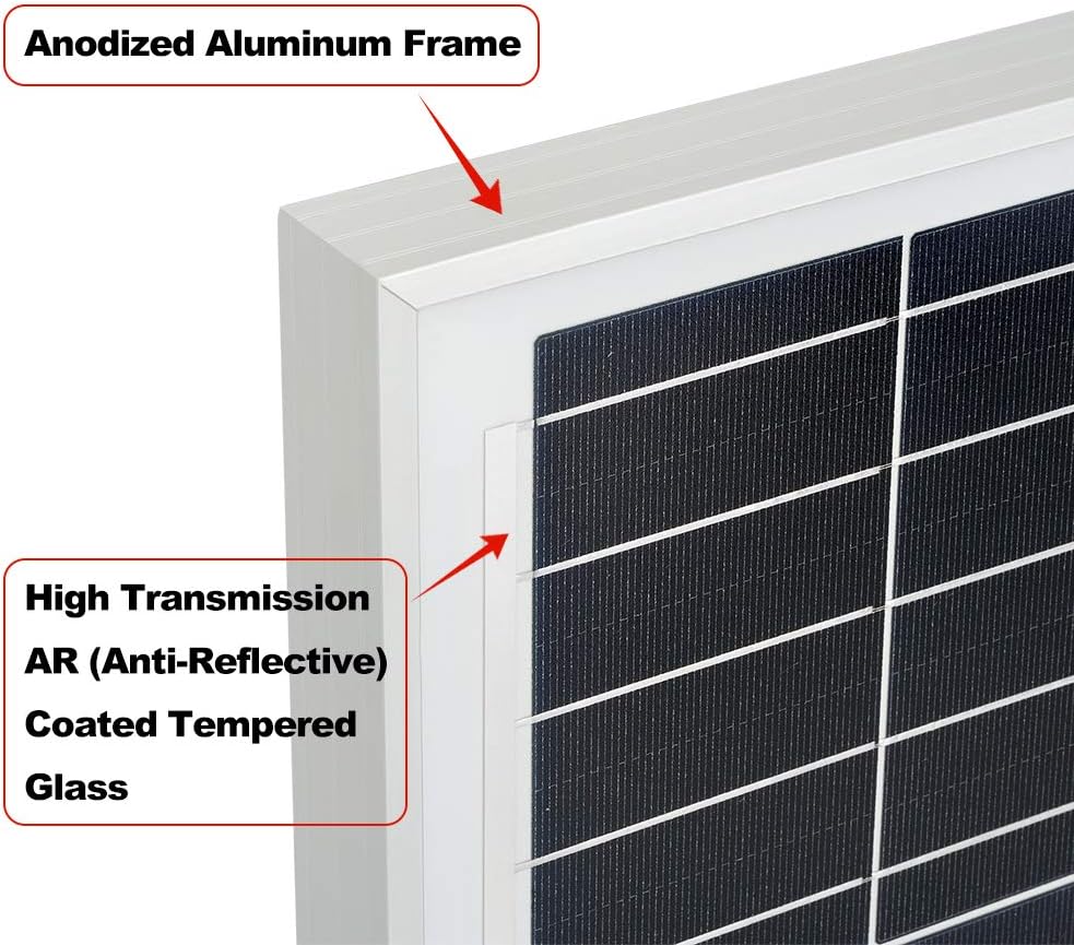 200 Watt 24 Volt Monocrystalline Solar Panel B882