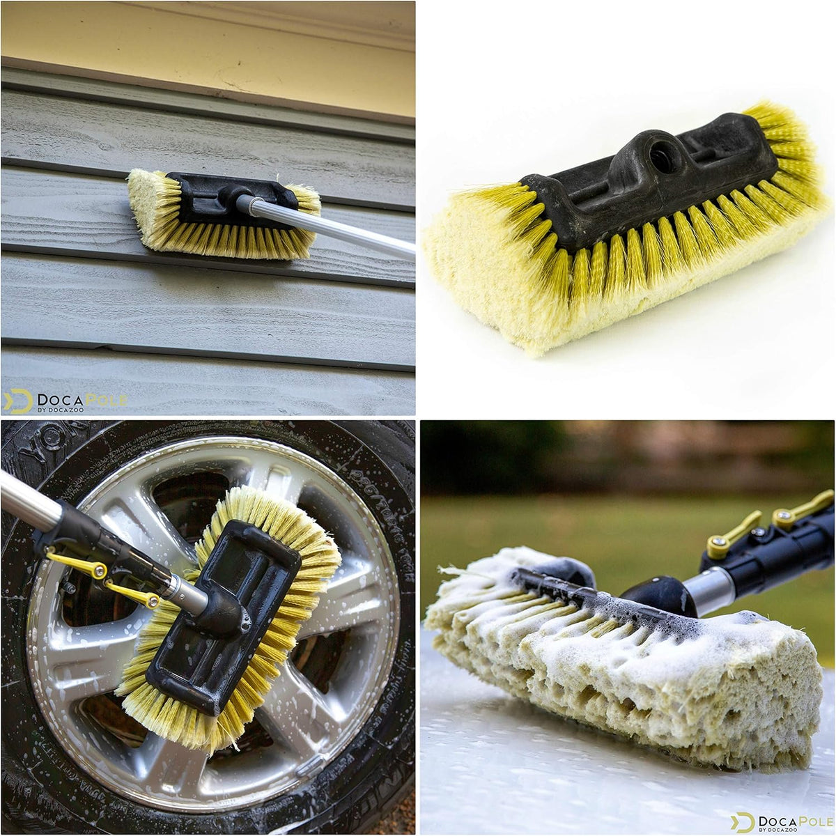 24 Foot High Reach Brush Kit with 6-24 Foot Extension Pole O647