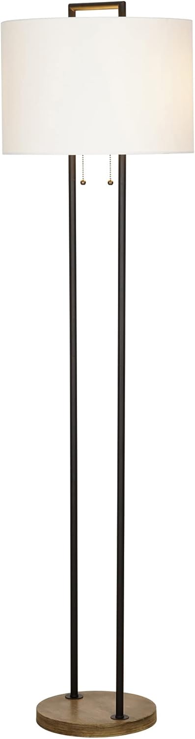 2-Light Floor Lamp with Pull Chains P194