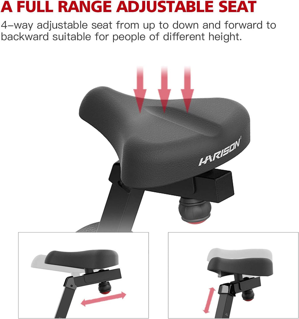 Exercise Bike Stationary with Tablet Holder 350 Lbs Capacity U93316