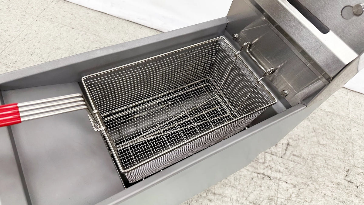 Commercial Gas Countertop Deep Fryer Z7908