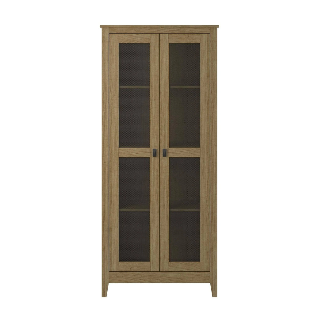 31.5 inch Wide Storage Cabinet with Mesh Doors V46410