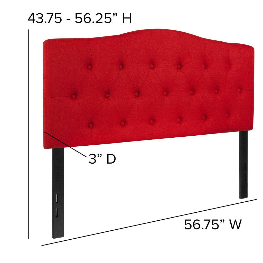 Navy Twin Upholstered Headboard W566