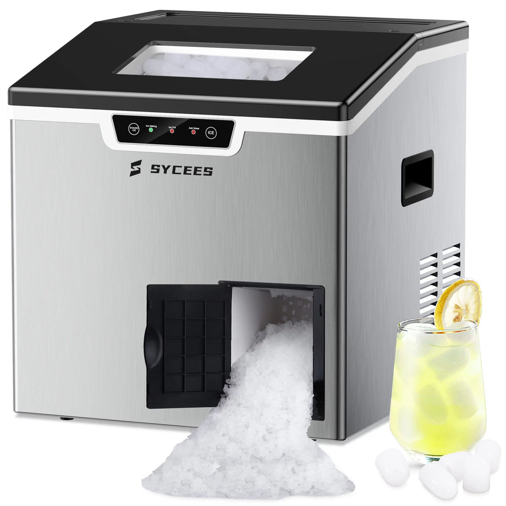 2-in-1 Countertop Ice Maker Machine & Ice Shaver A621