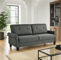 Heather Grey Fabric Sofa M883