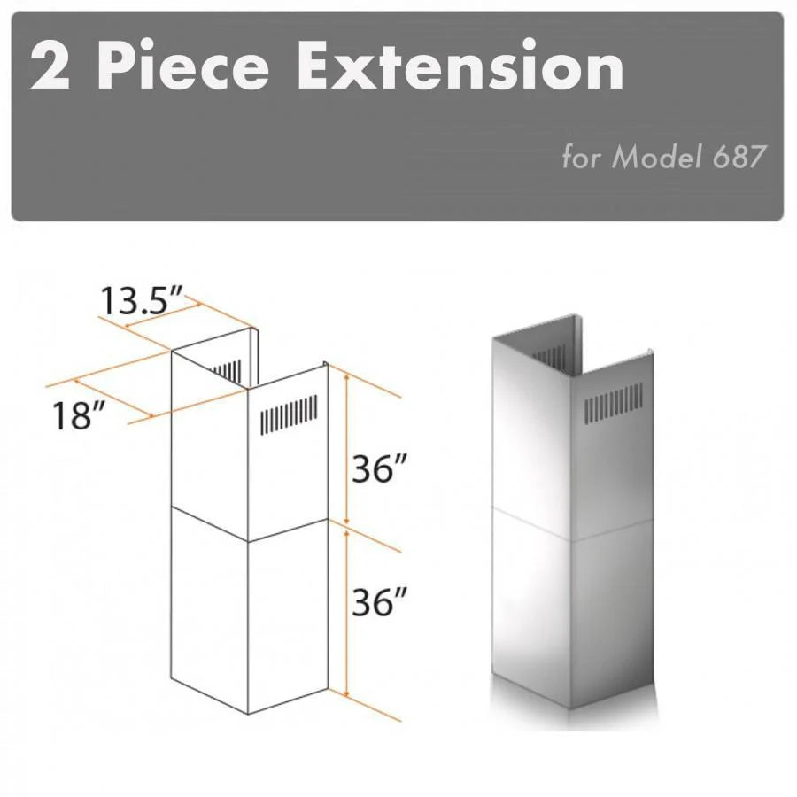 Chimney Extension for 12ft Ceiling V782170