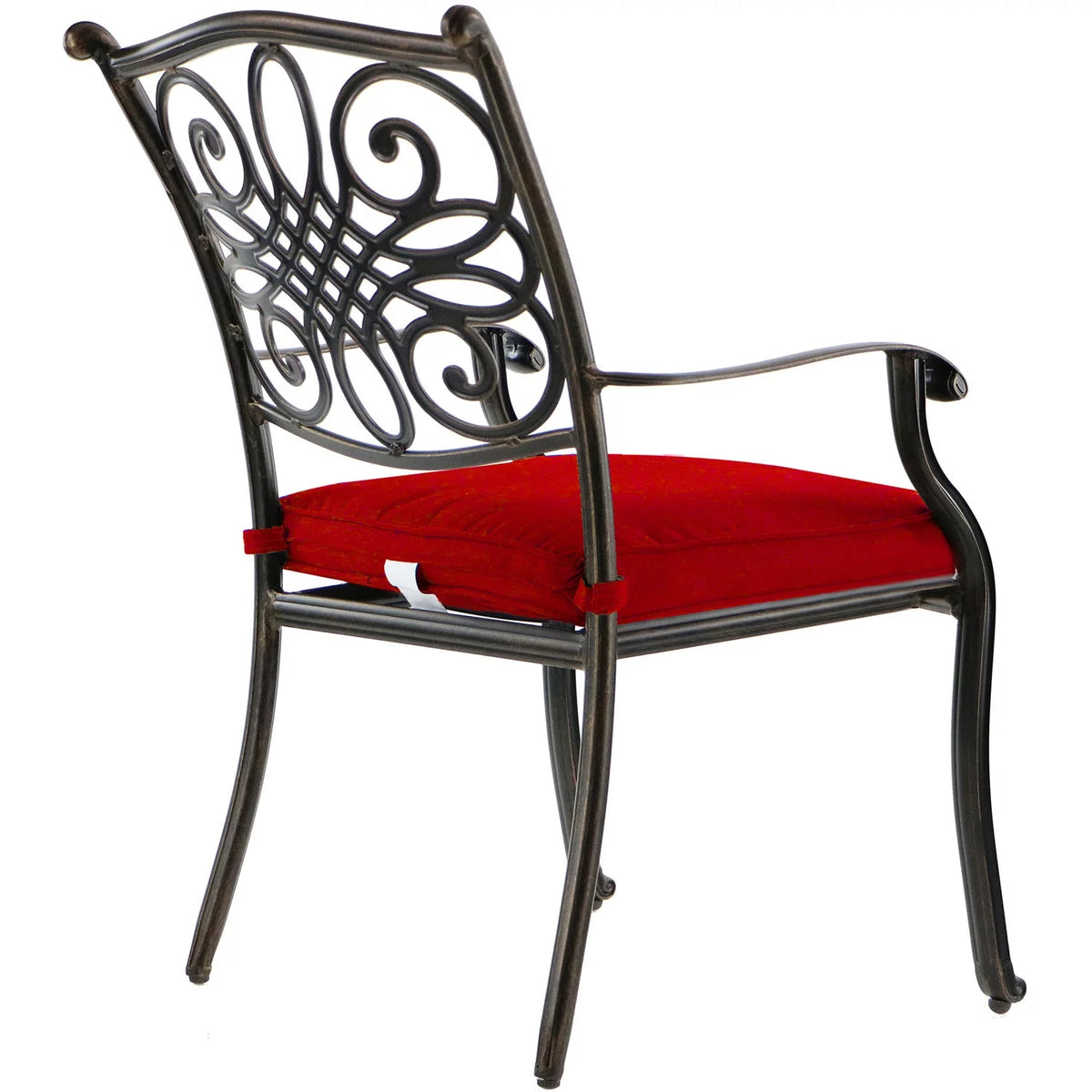 11-Piece Outdoor Dining Set with Cast-Top Table and Chairs P40915