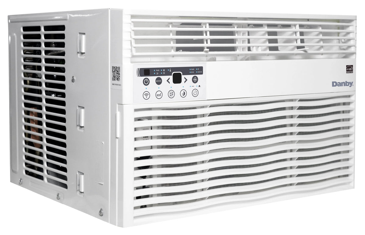 12,000 BTU White Window Air Conditioner with WiFi and Remote E1605