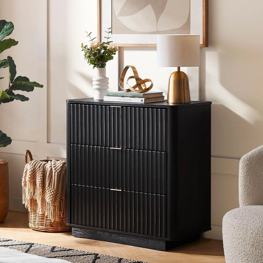 Oak 3 Drawer Dresser D32076
