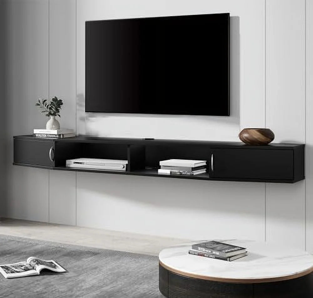 70'' Floating TV Stand with Cabinet M761