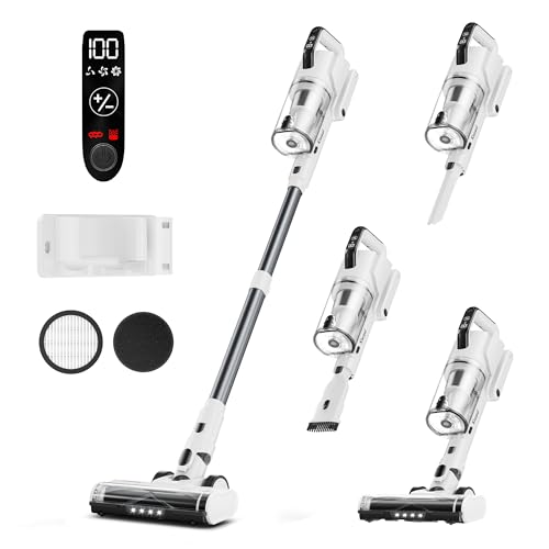 White Cordless Stick Vacuum Cleaner S985115