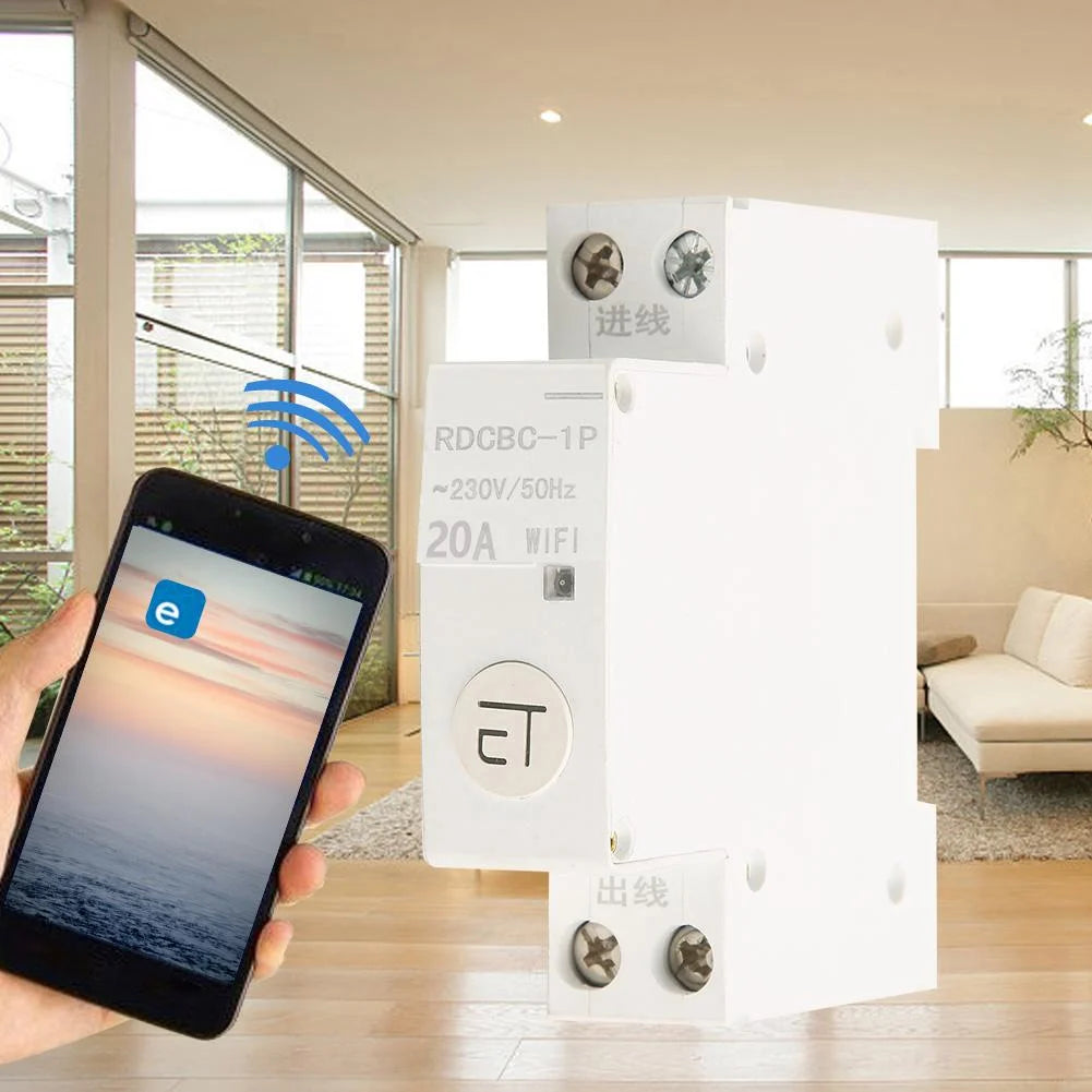 Remote Control WIFI Circuit Breaker 1P 20A B3987