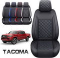 Army Green Waterproof Faux Leather Seat Covers, 2 PCS Front U8416