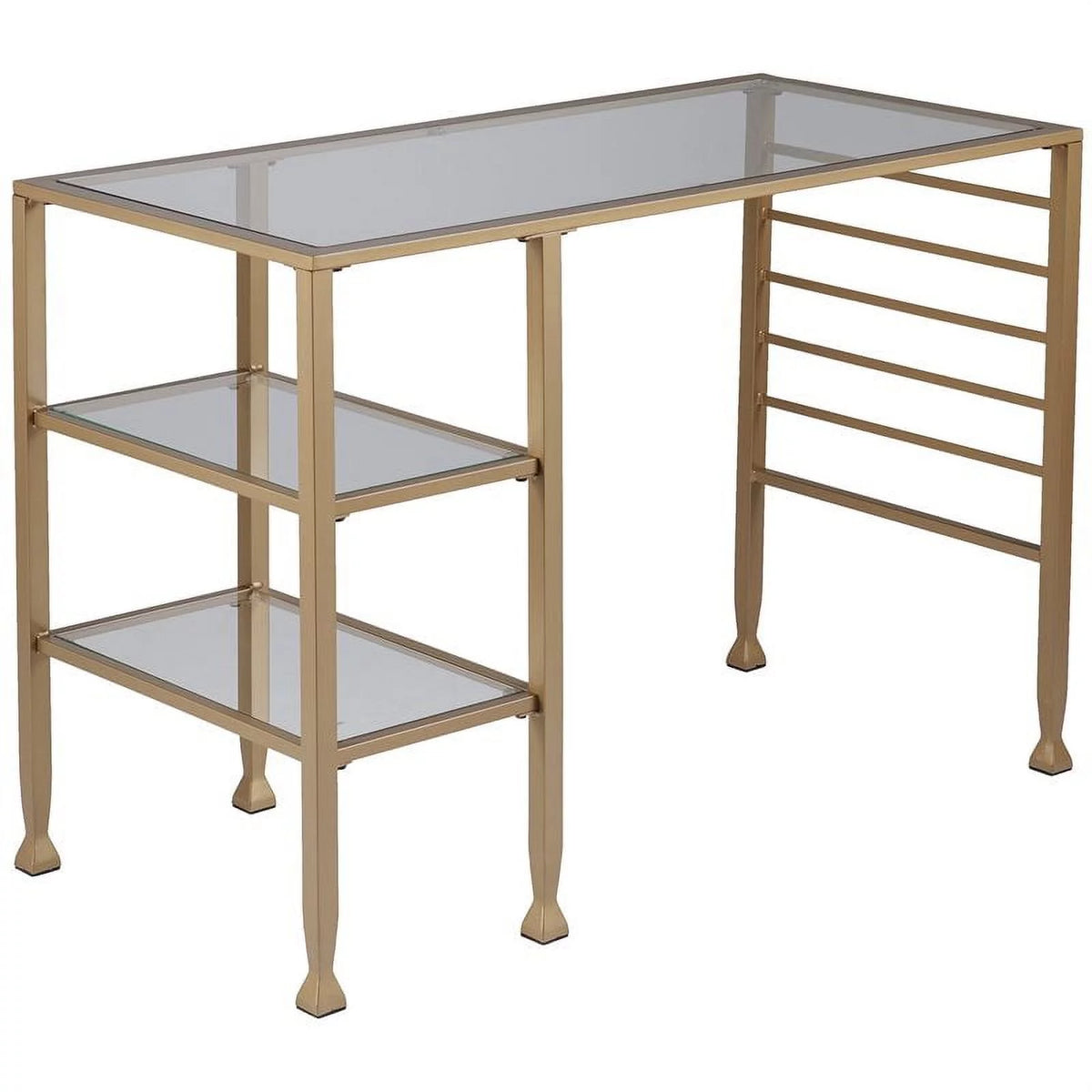 Glass Top Writing Desk V865