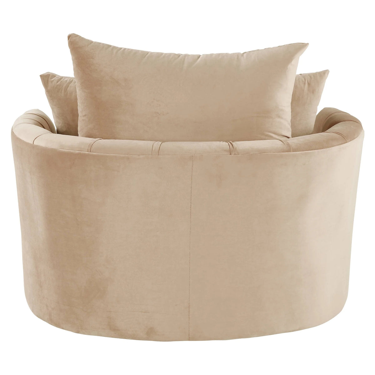 Beige Tufted Accent Chair Z335466