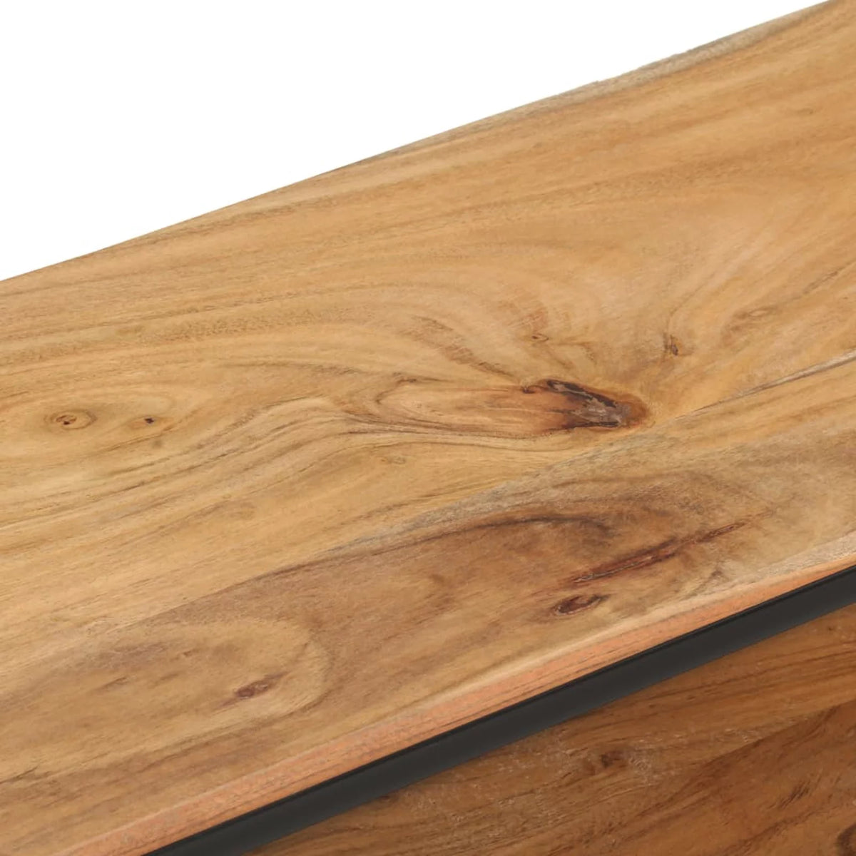 Solid Acacia Wood TV Cabinet Q719562