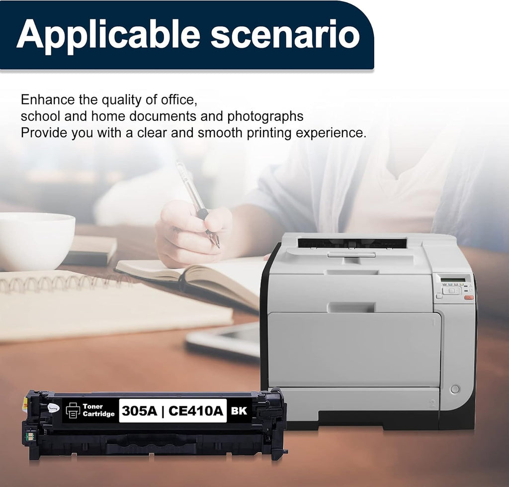 305A Toner 3 Pack Remanufactured Ink Cartridge Replacement M146