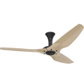 60 Ceiling Fan with Natural Bamboo Blades and Black Finish B840