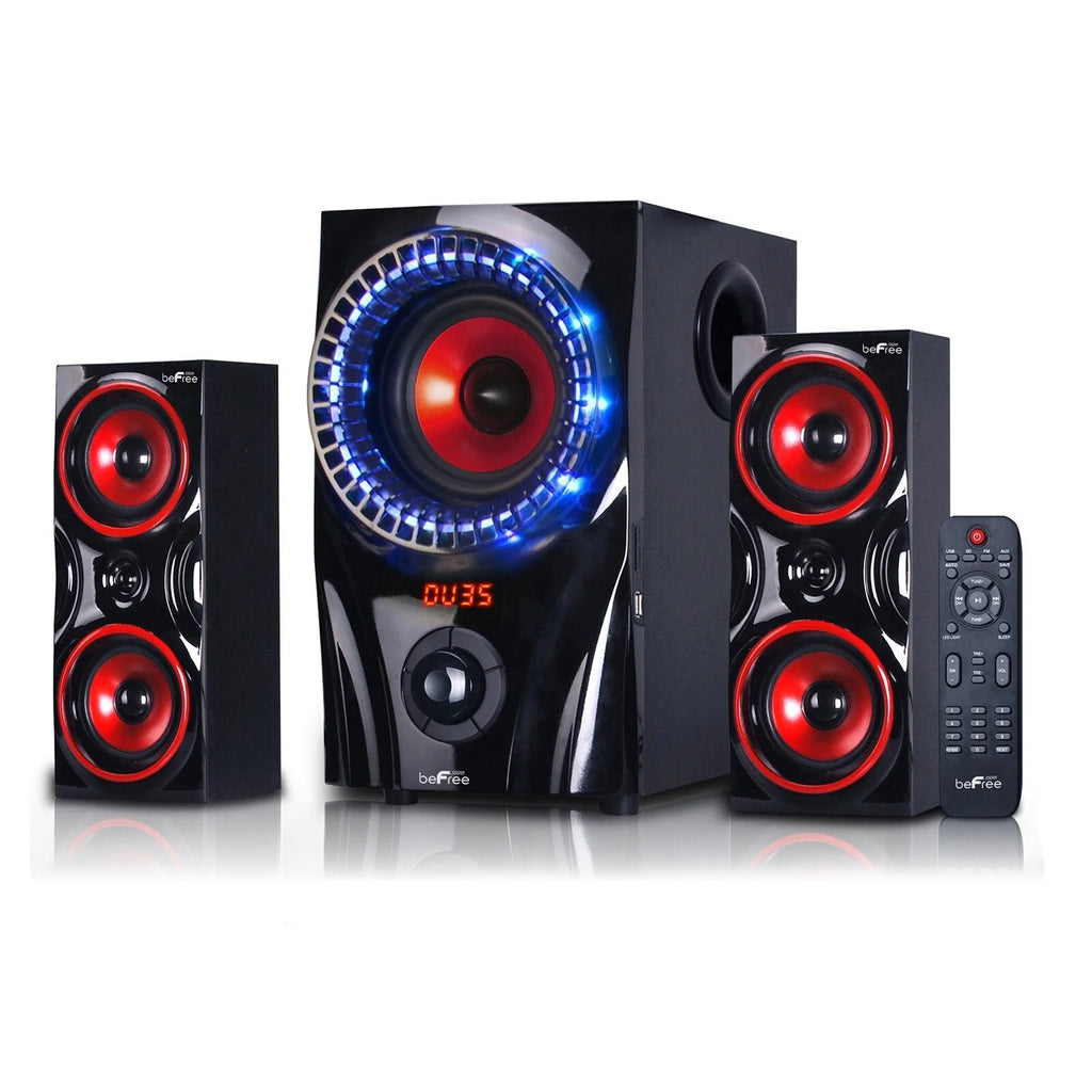 2.1 Channel Bluetooth Speaker System in Red J75294