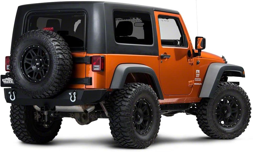 Rear Bumper Compatible with Jeep Wrangler JK K9918