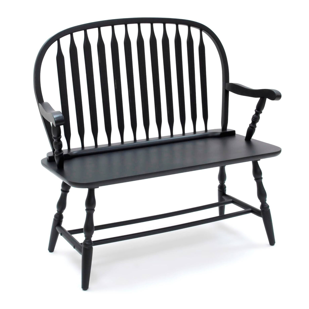 Antique Black Bench T368090