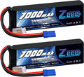 3S Lipo Battery 7000mAh 11.1V 100C RC Batteries EC5 Connector Soft Case 2 Pack K725065