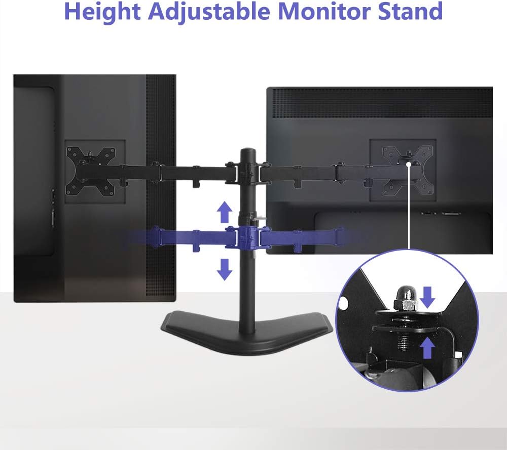 Dual Monitor Desk Stand Full Motion L83589