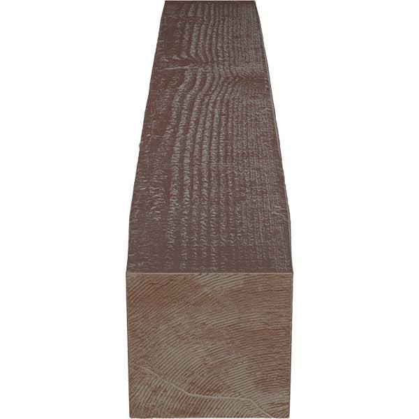 Rough Sawn Faux Wood Fireplace Mantel Z4820