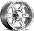 Polished 17X95X127mm 6 Spoke Aluminum Wheel Y722030
