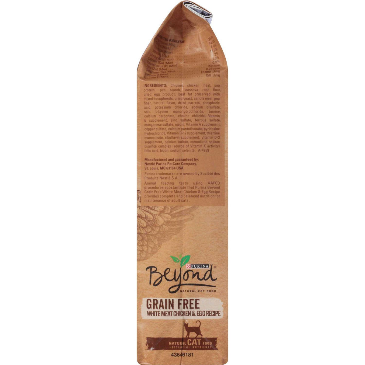 Grain Free White Meat Chicken & Egg Recipe Dry Cat Food T646992
