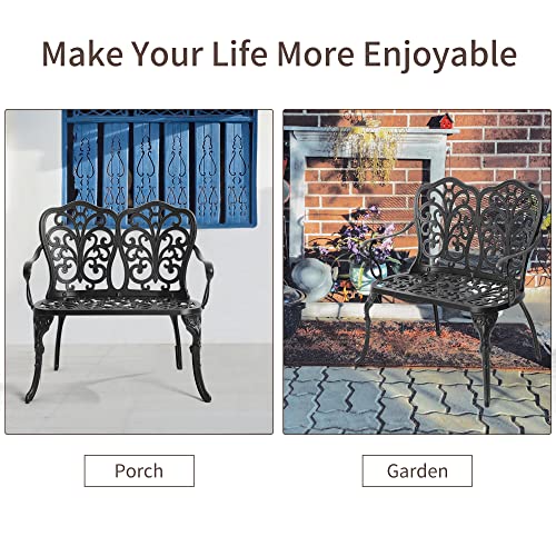 Outdoor Metal Bench O6808