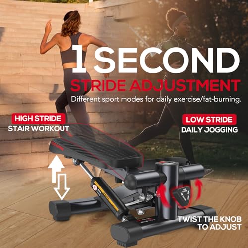 Steppers with Resistance Bands V2633