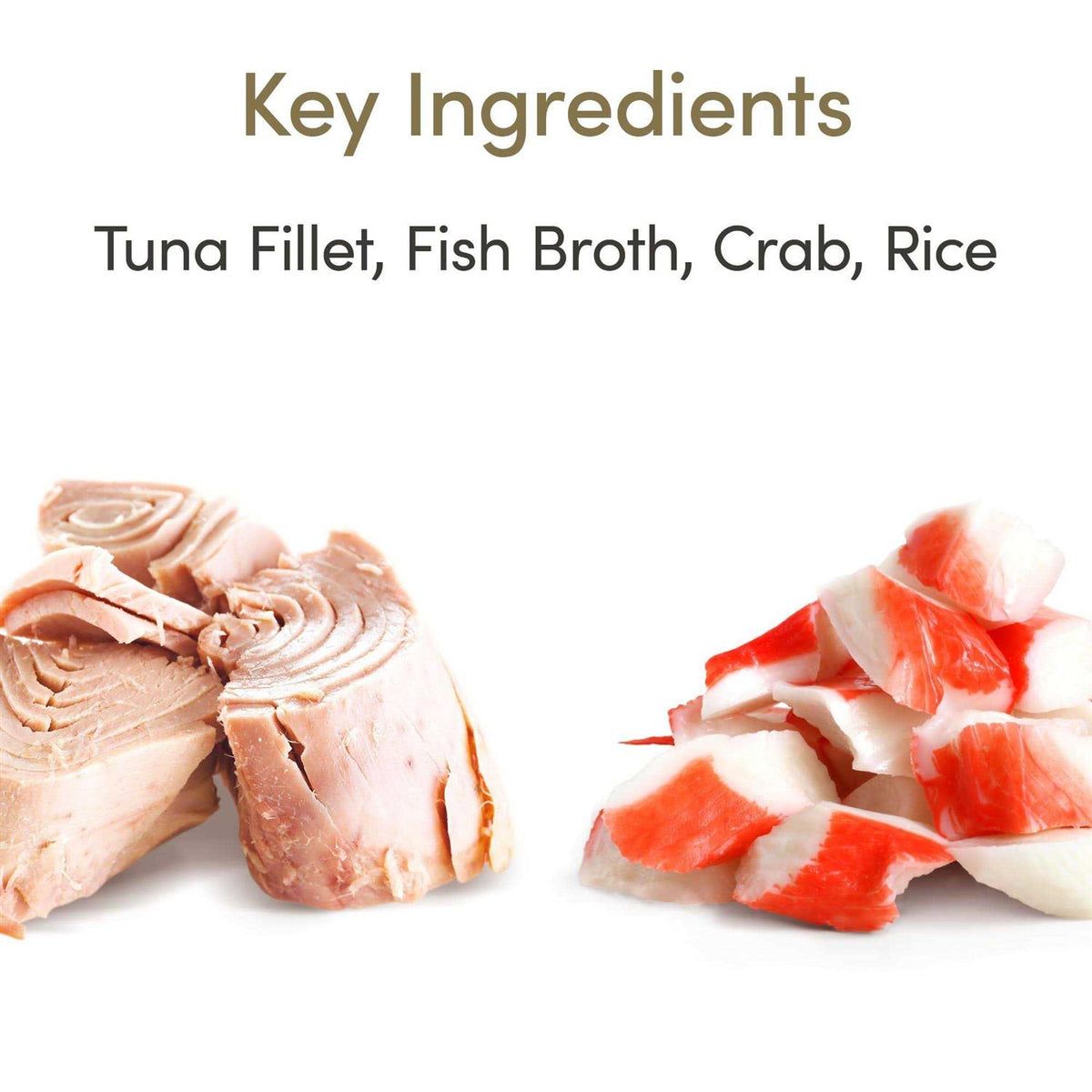 Tuna Fillet with Crab in Broth Wet Cat Food U79687