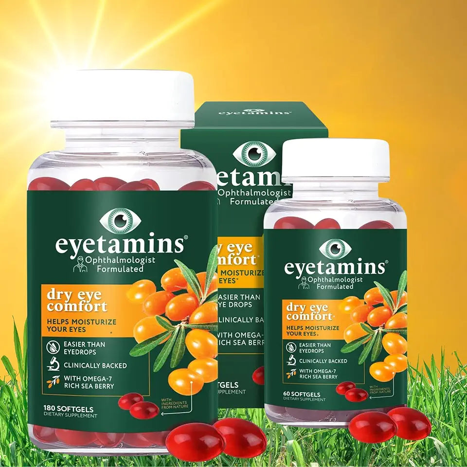 Eye Health Bundle 180ct Bottle 60ct Bottle B9049