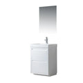 24 in. Single-Sink Bathroom Vanity with Resin Top X779633