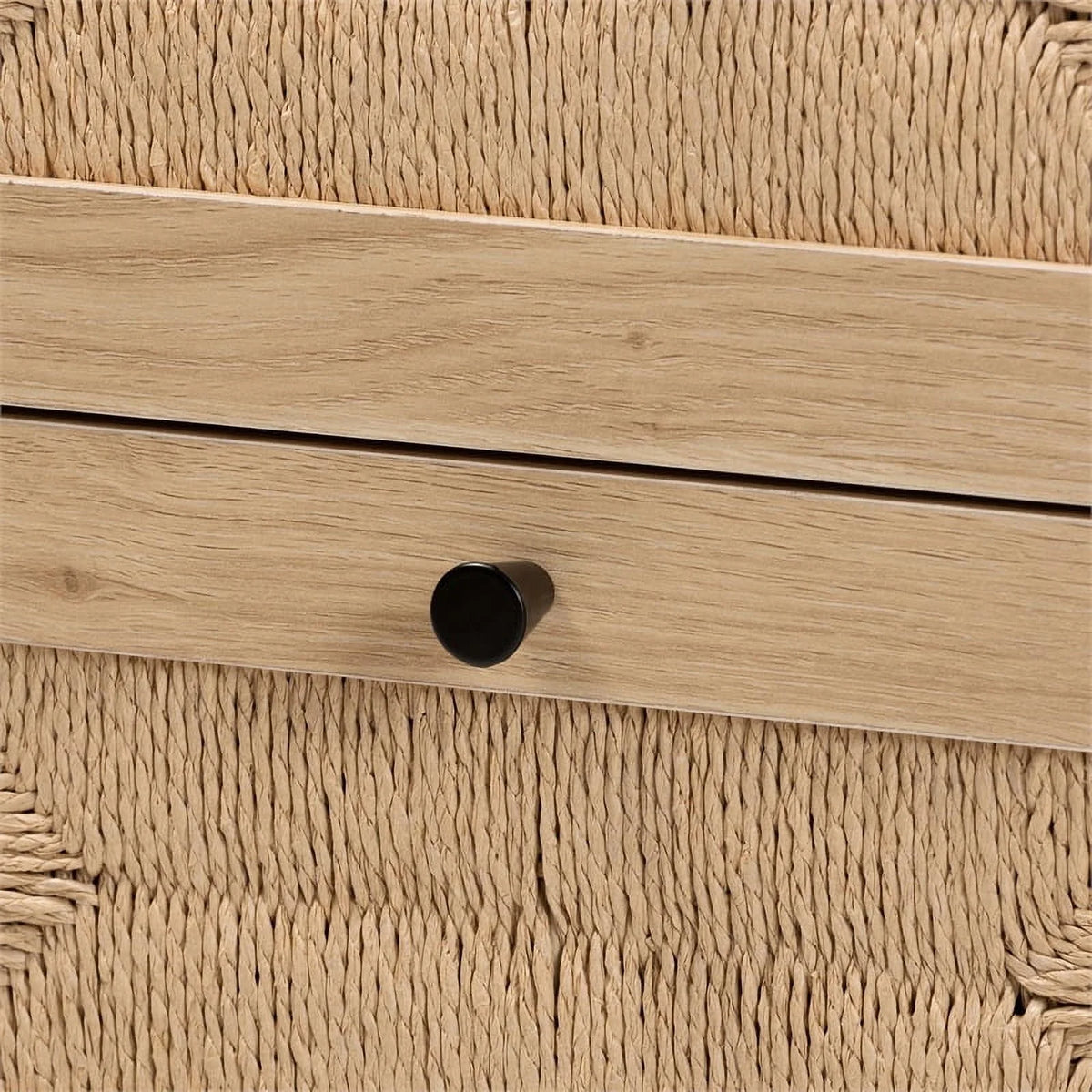 2-Drawer Mid-Century Wood End Table R218