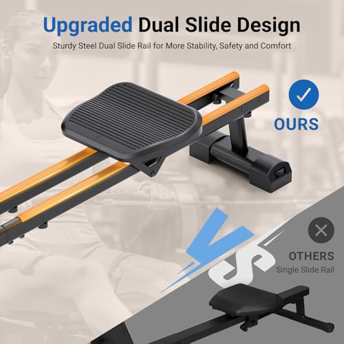 Magnetic Rowing Machine 350 LBS 16 Levels F440