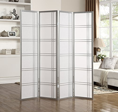 4 Panel Gold Room Divider Screen T13353