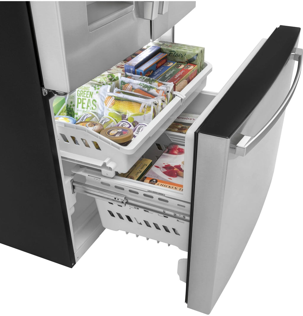 French Door Freestanding Refrigerator Stainless Steel L3309