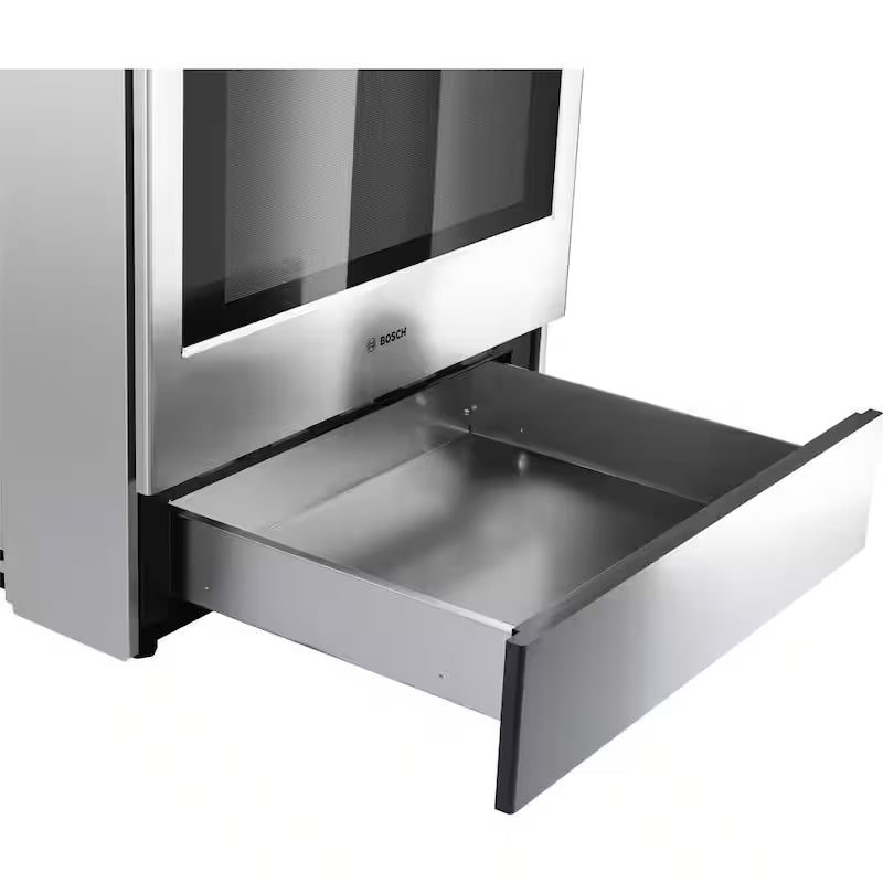 30 in. 4.6 cu. ft. Slide-In Electric Range with Self Cleaning Convection Oven in Stainless Steel J530058
