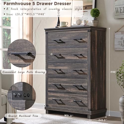 8 Drawer Wood Dresser I885